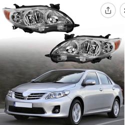Headlights Toyota Corolla 2011-2013