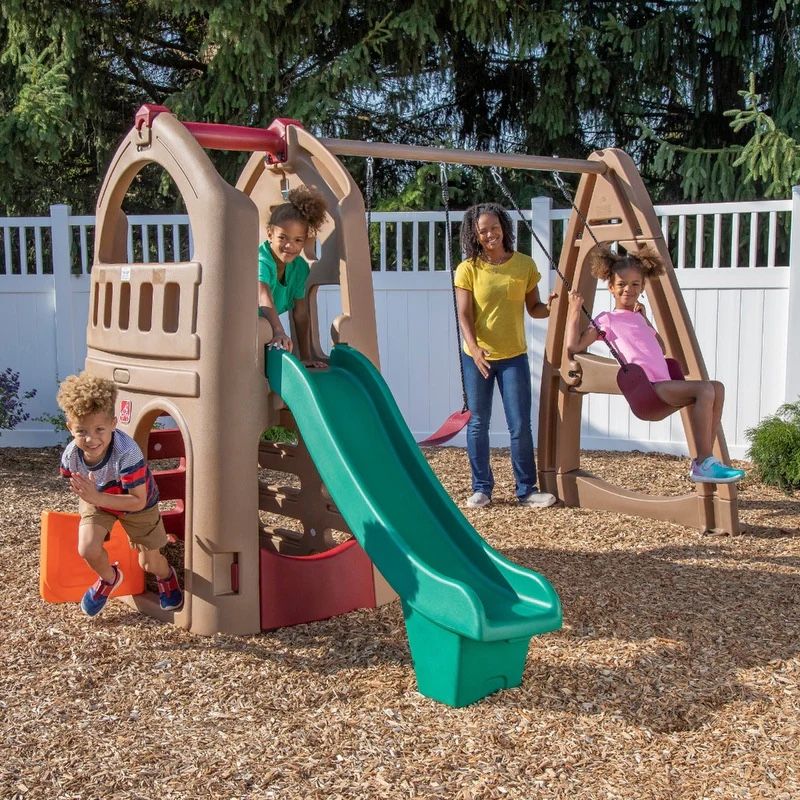 Step 2 Used Playhouse Climber & Swing 