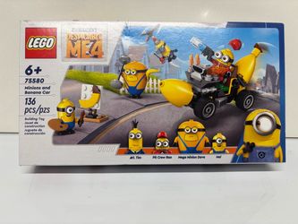 LEGO Despicable Me 4 Minions and Banana Car 75580