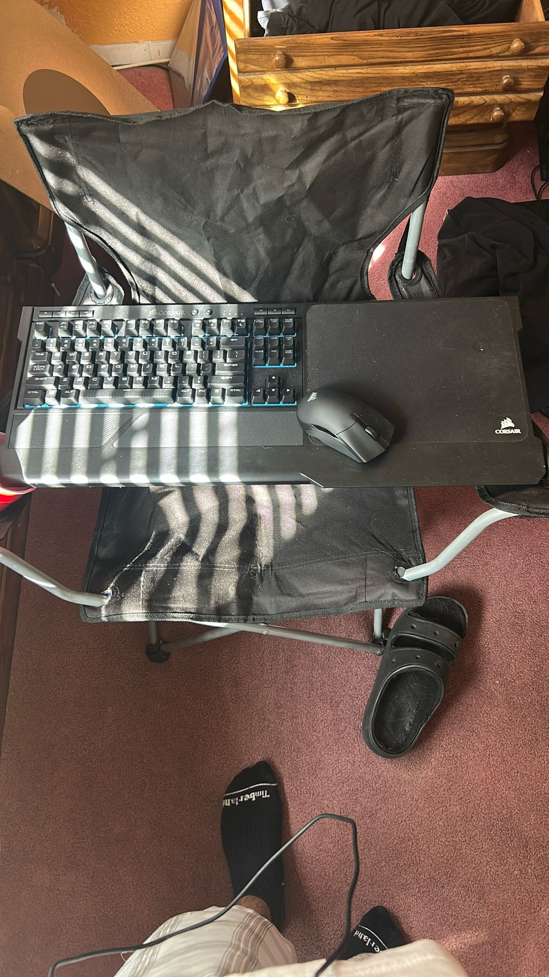 Corsair Clapboard With Keyboard