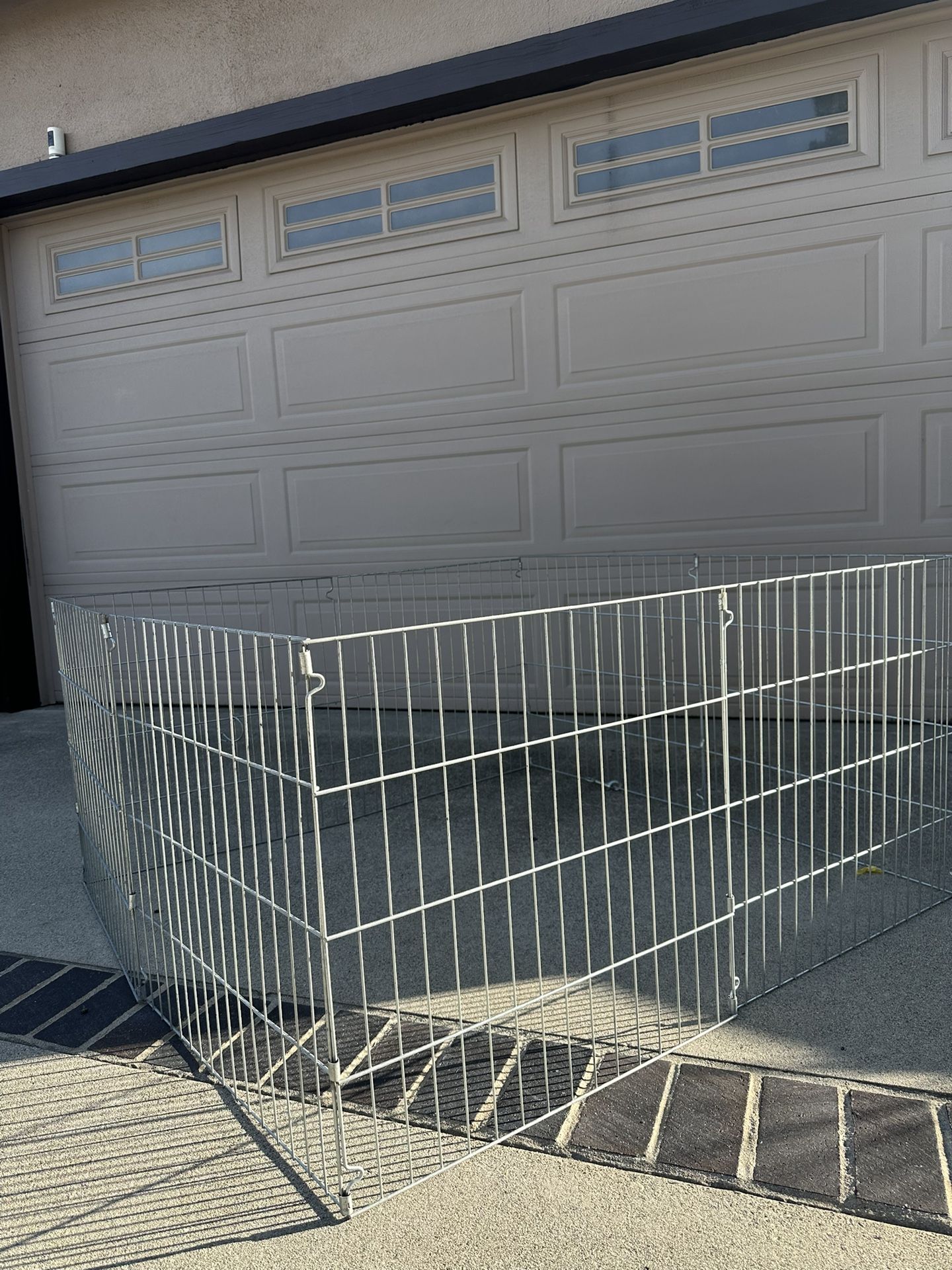 Dog puppy kennel eight section Folding