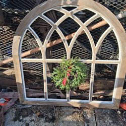 Home décor 35 inch by 35 inch.Weathered