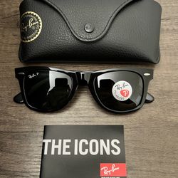 POLARIZED Ray-Ban Original Wayfarer Classic RB2140 50mm & Oversized 54mm 