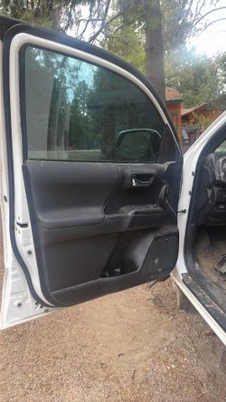 21 Tacoma door panel & door