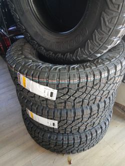 New Set Of Goodyear Tires 315 70 17 Lt 