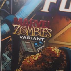 Marvel Zombies Variant FF 4 Comic 