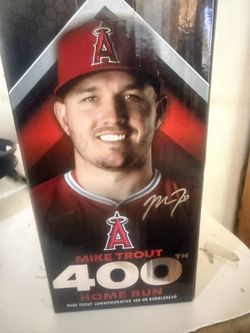 Mike Trout 400 Home Run Bobble Head