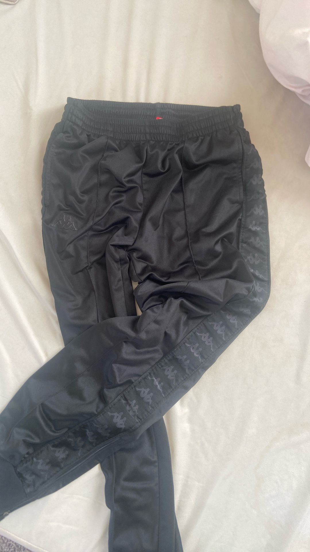 kappa pants size medium all black
