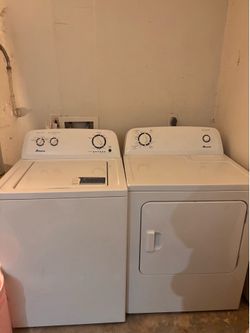 Amana  washer and electric dryer
