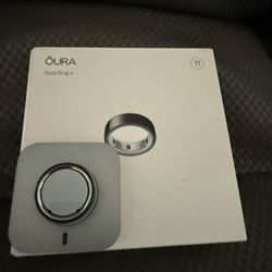 Oura Ring Size 11 Black 