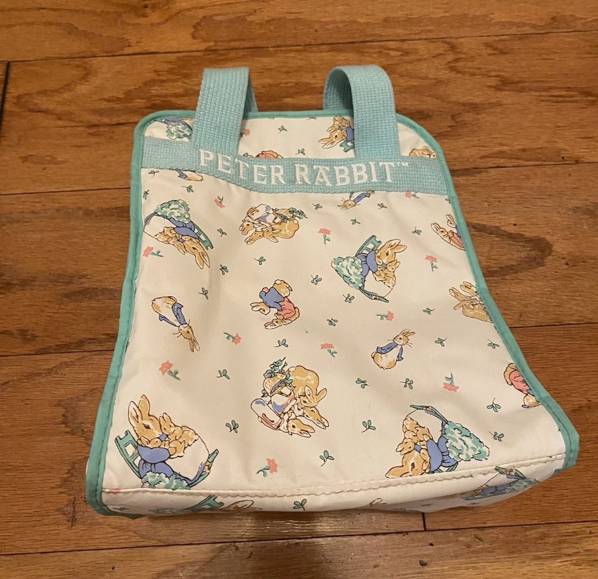 Vintage Peter Rabbit Diaper Storage Bag Baby Green By Enfamil