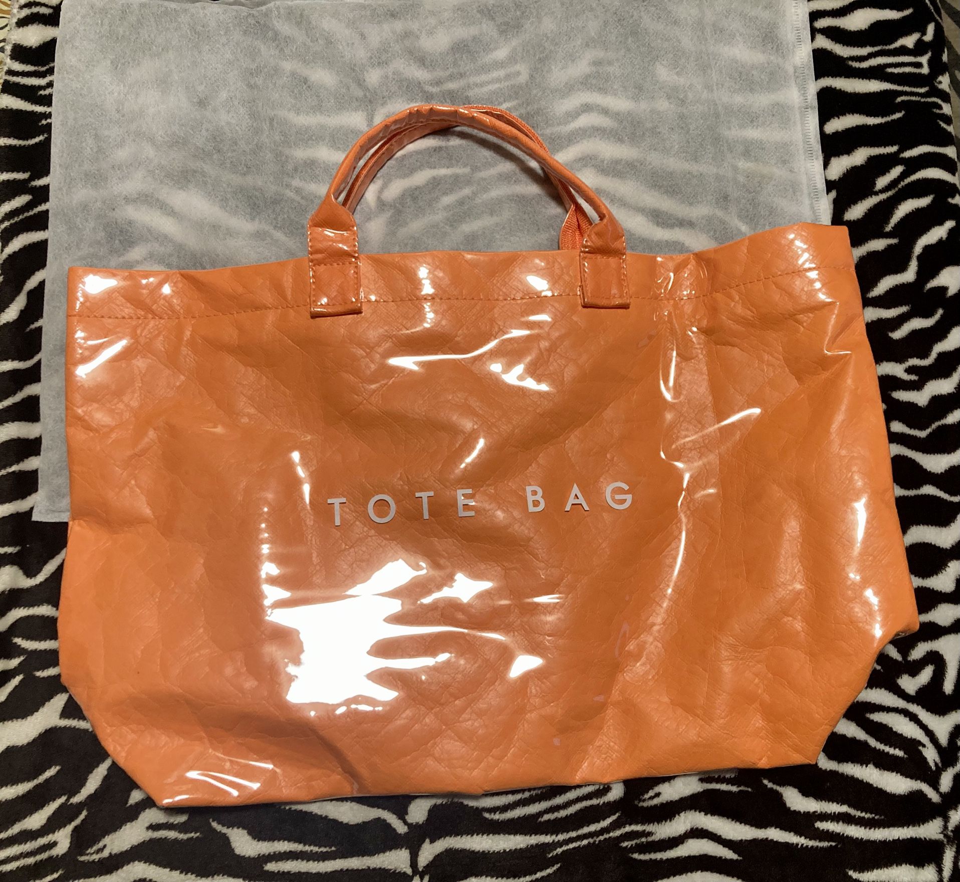 Orange Tote Bag