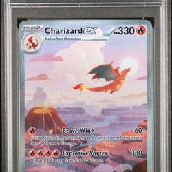 PSA 9 Charizard SIR 151