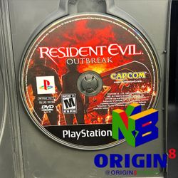 Resident Evil: Outbreak (Sony PlayStation 2, 2003)-Disc Only-Tested
