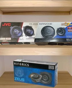 4" Speakers KENWOOD $55 JVC $55 HIFONICS $55