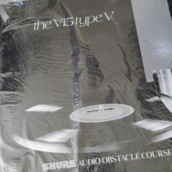Shure V15 Type V Test Record SEALED 1982 Rare