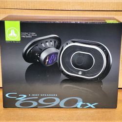 JL Audio C2 Car Speakers Set 6x9 Inch 3-Way Coaxial Speaker System 225 Watts C2-690-TX 🚨 Payment Options Available 🚨 No Credit Needed 🚨 