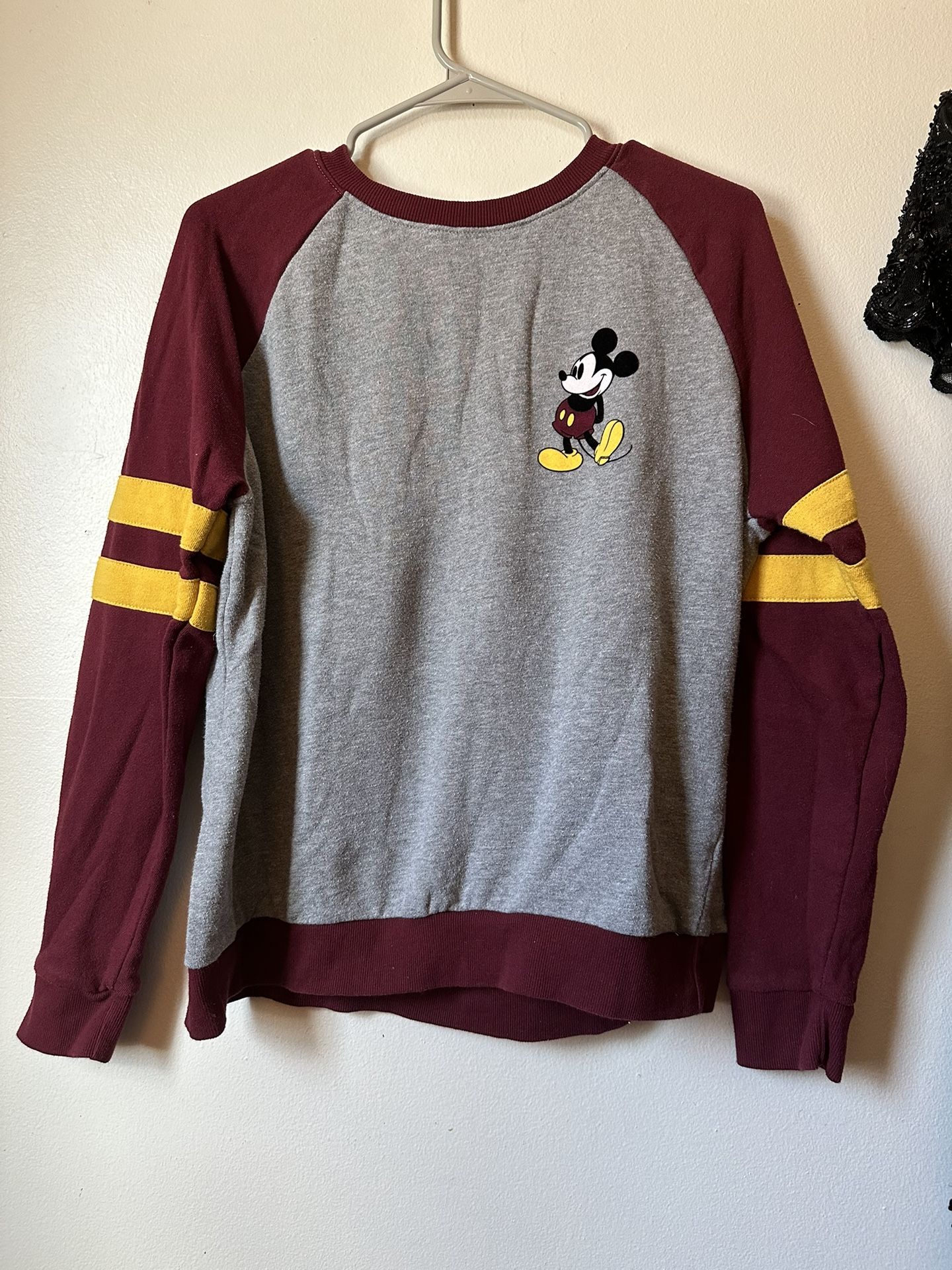 Mickey Mouse Long Sleeve Sweatshirt Size Large