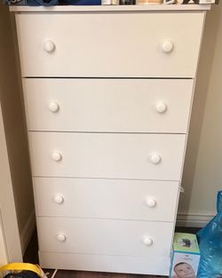 White dresser