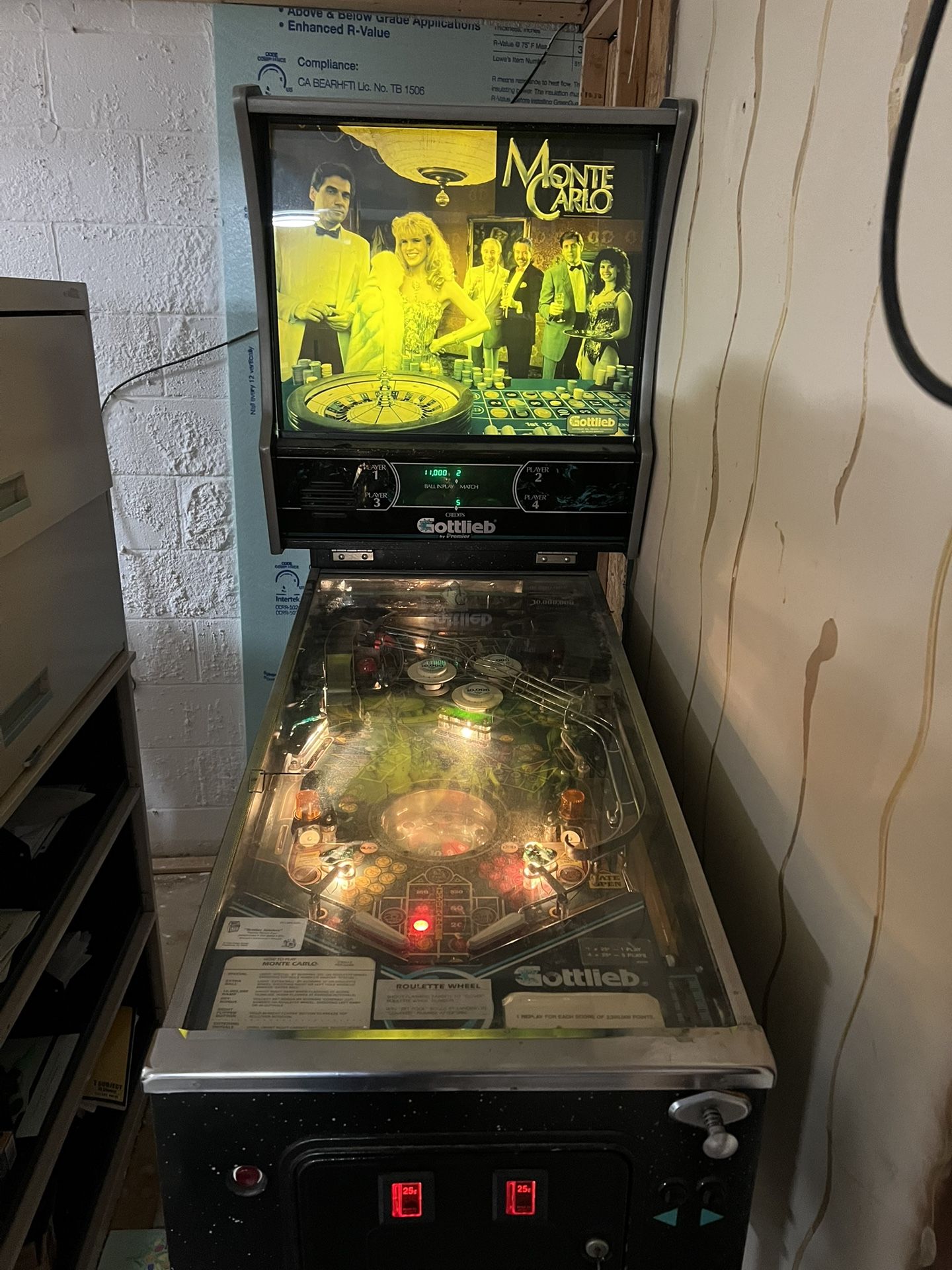 Monte Carlo Pinball Machine