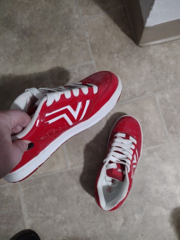 Vintage Originals Red Vans