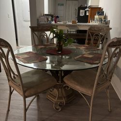 Dining Table And 4 Chairs