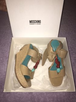 Moschino wedges, size 39