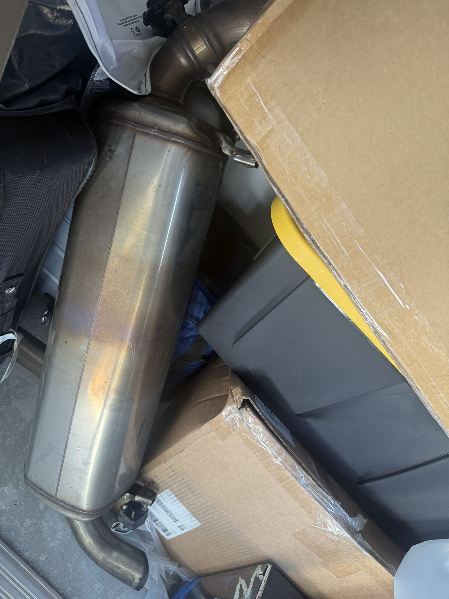 BMW M340-M240 stock muffler