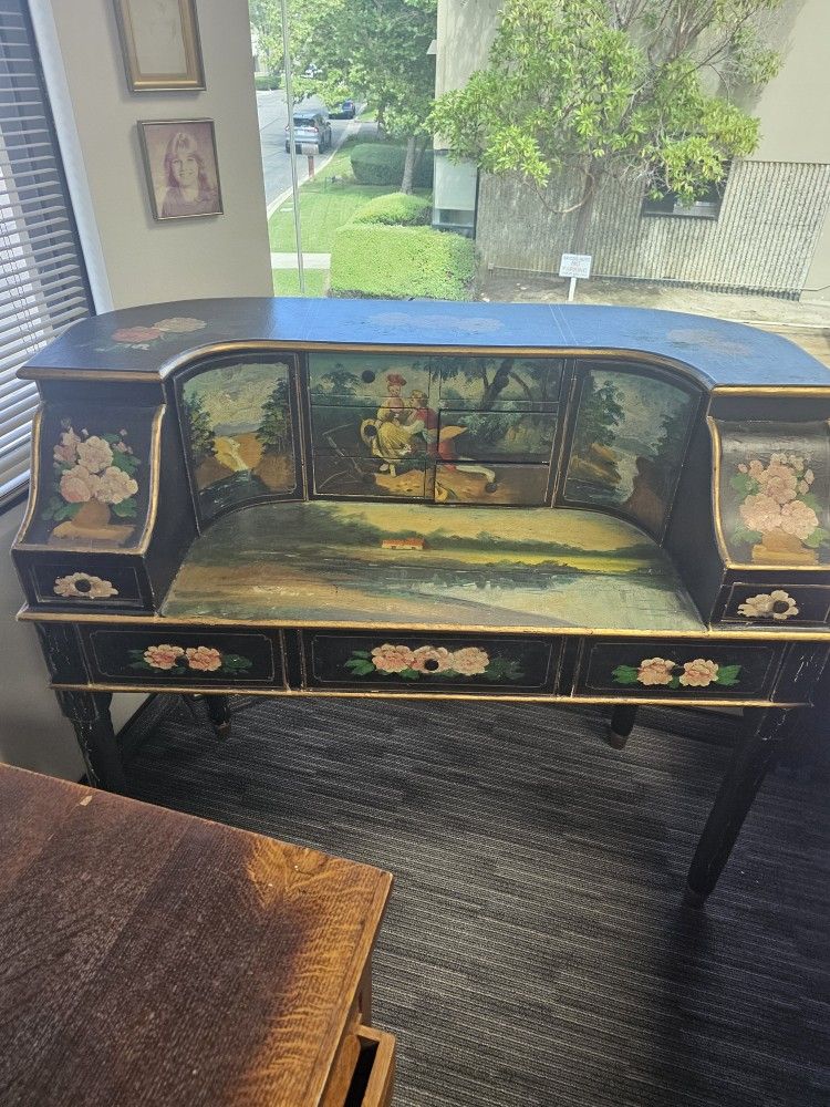 Oriental Antique Desk