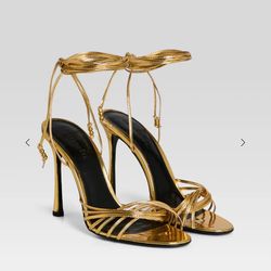 Gold sandals, Retrofēte, 38.5