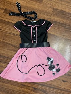 Girls 50’s Costume 
