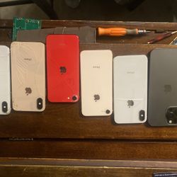 iPhone Lot As Is (10) iPhone 6/7/8/8. Plus XSXr 10/13 Pro Mac