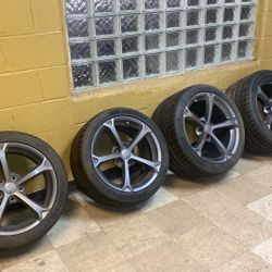 Corvette C6-brand New Tires And Rims 