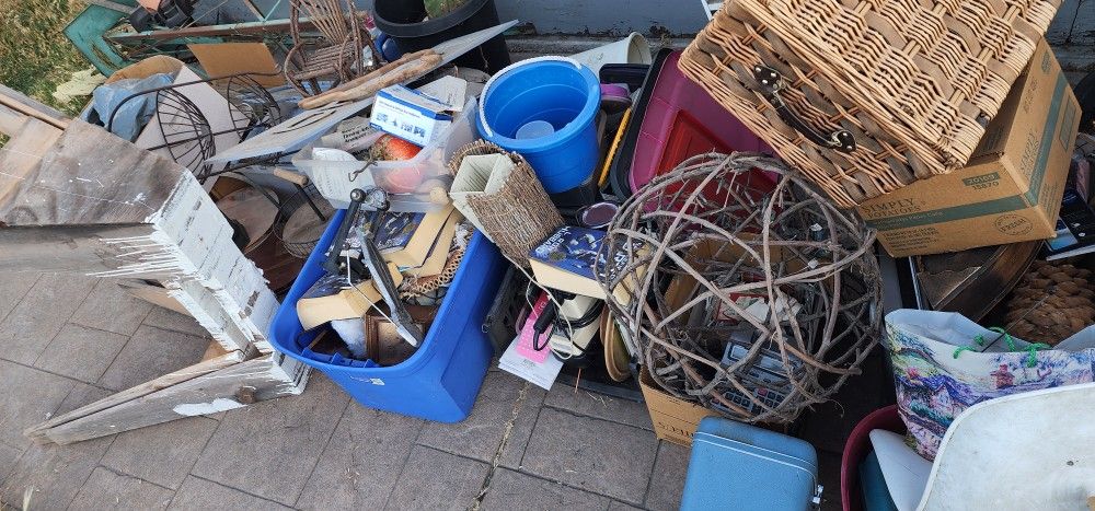 Ultimate Resellers Lot Antiques Household Collectibles Etc