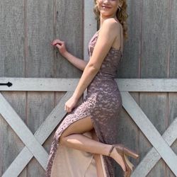 Mauve Prom Dress 