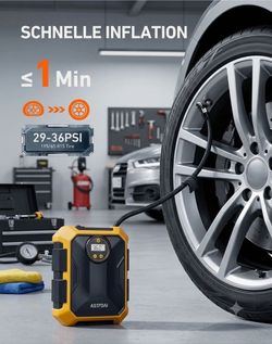 Tire air compressor