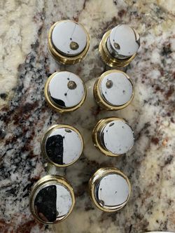 New Cabinet Pulls Or Cabinet Knobs  Silver And Gold