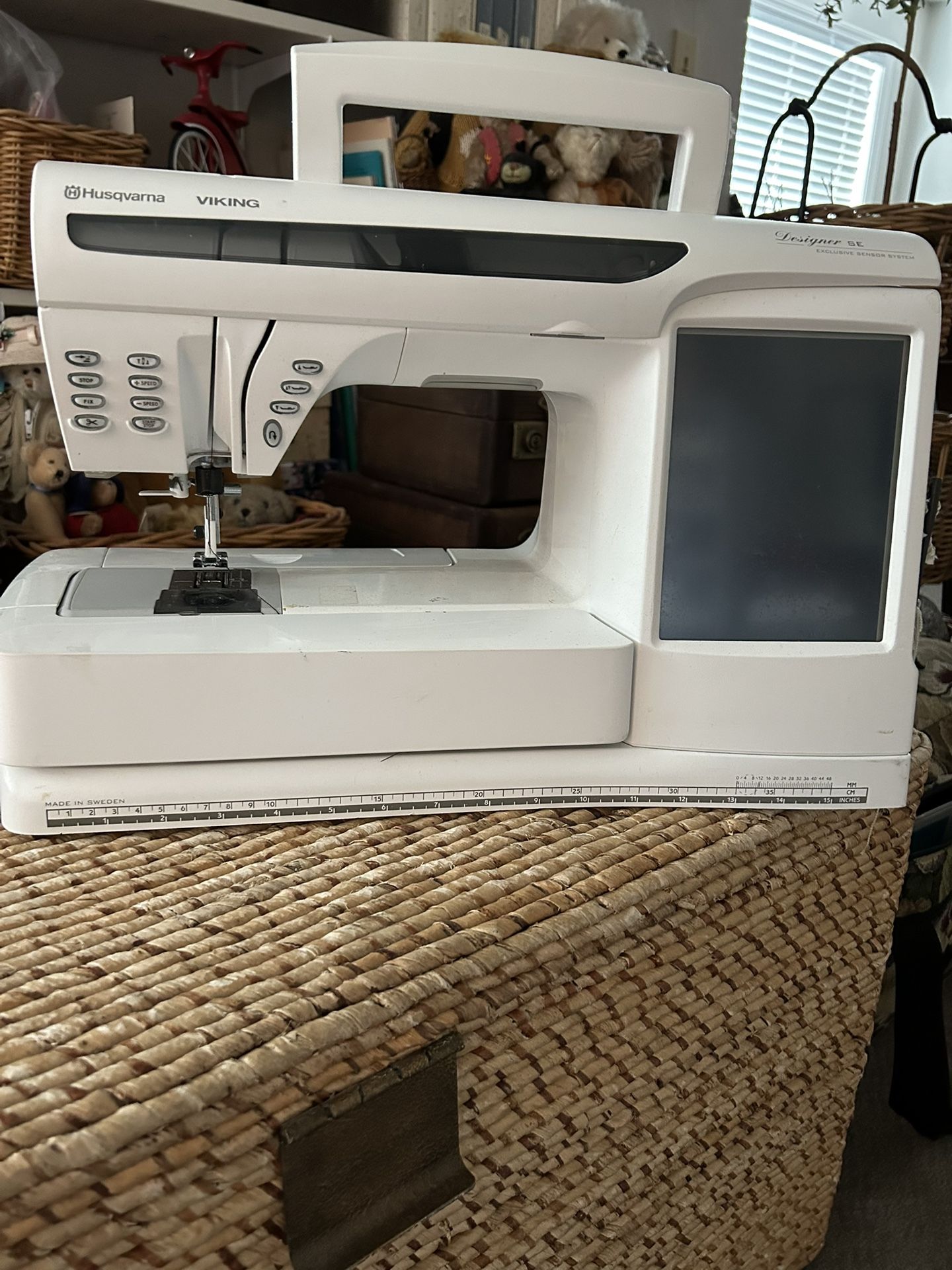 Husqvarna Viking Sewing/ Embroidery/Monogram Machine With All Accessories And Case
