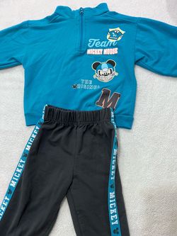 Mickey Mouse Kids 2-Piece Tracksuit Set