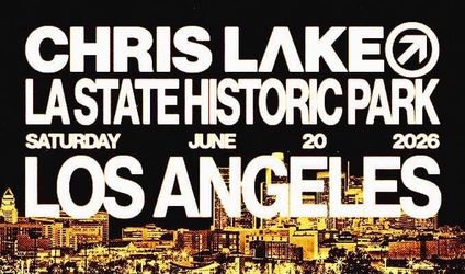 Chris Lake LA Historic Park June 20th
