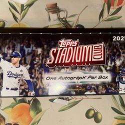 2025 Topps Stadium Club Baseball Hobby Box|Opened