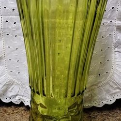 6 X 12 Yellow Floral Vase 
