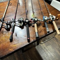 Fishing Gear Selling Everything Together 