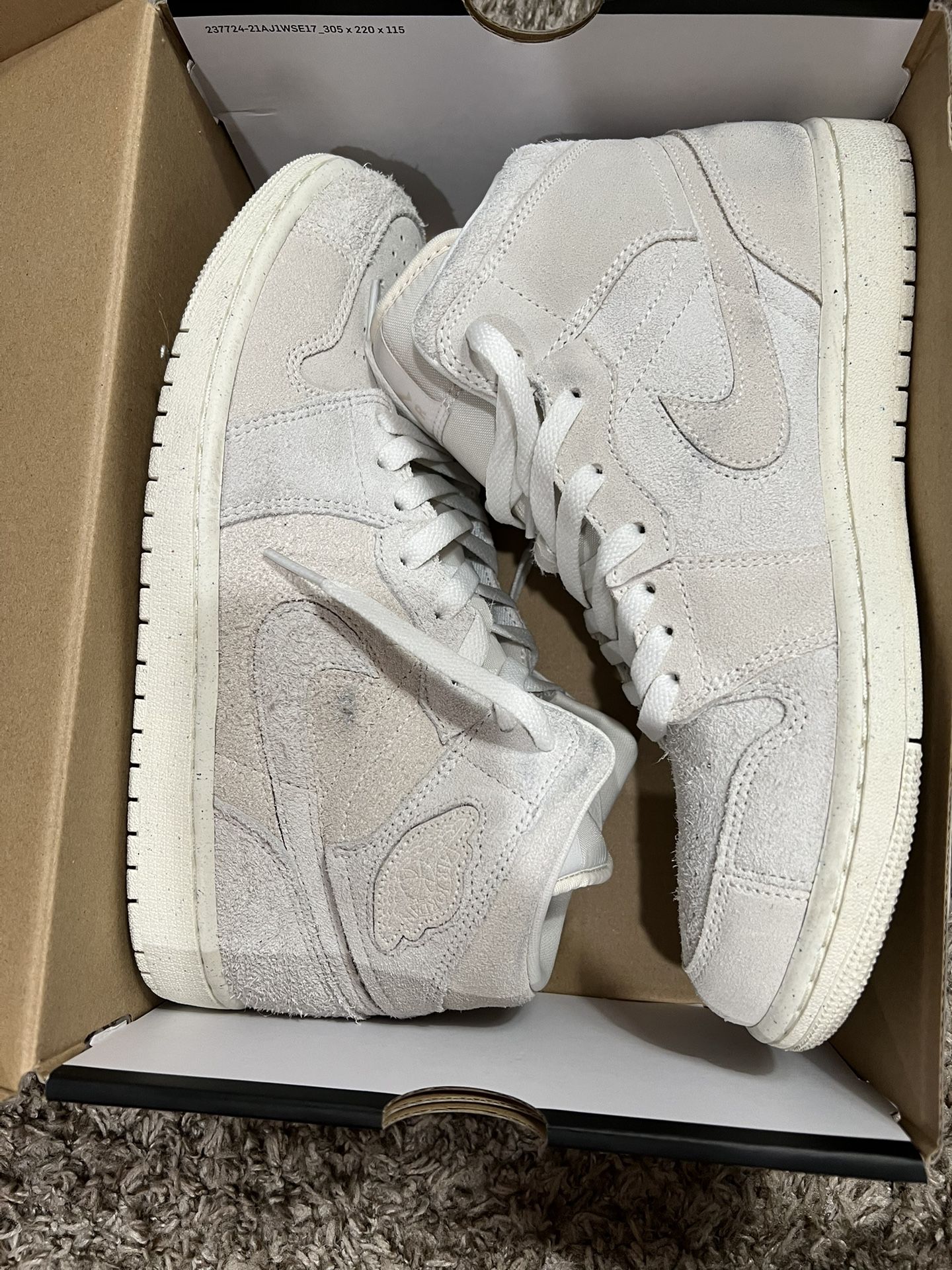 Jordan 1 Mid SE Craft Pale Ivory