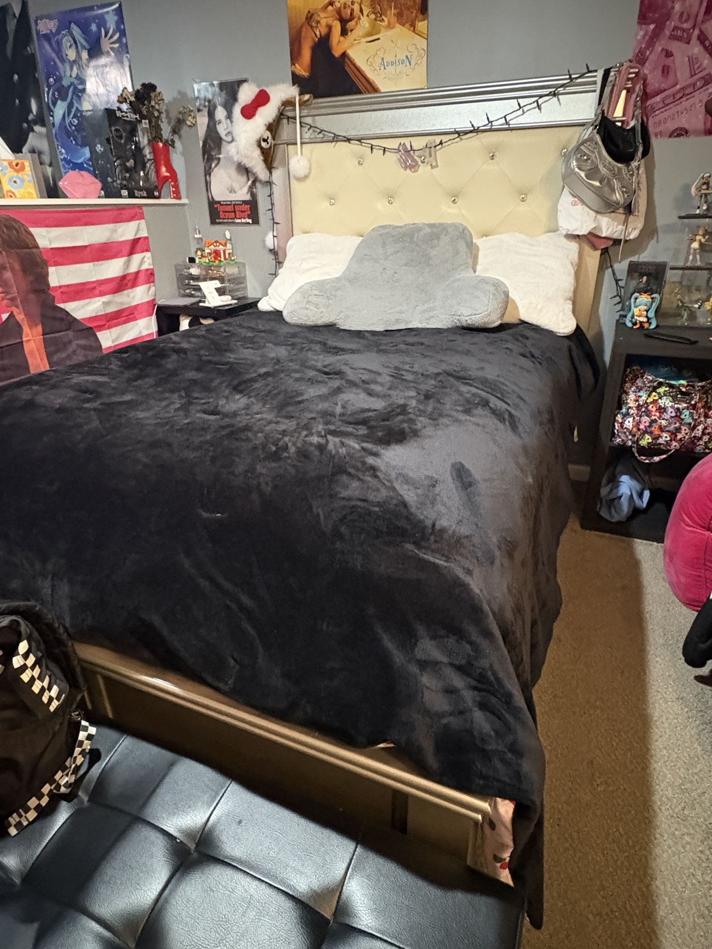 bed frame + headboard