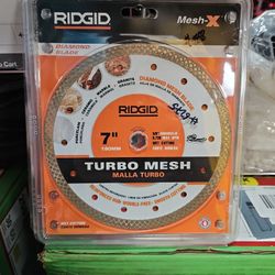 RIDGID
7 in. Turbo Mesh Rim Diamond Blade