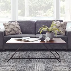 Grey Sofa 78 Inches 