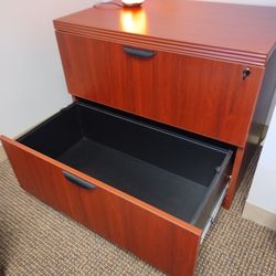 2 drawer  File Cabinet / storage