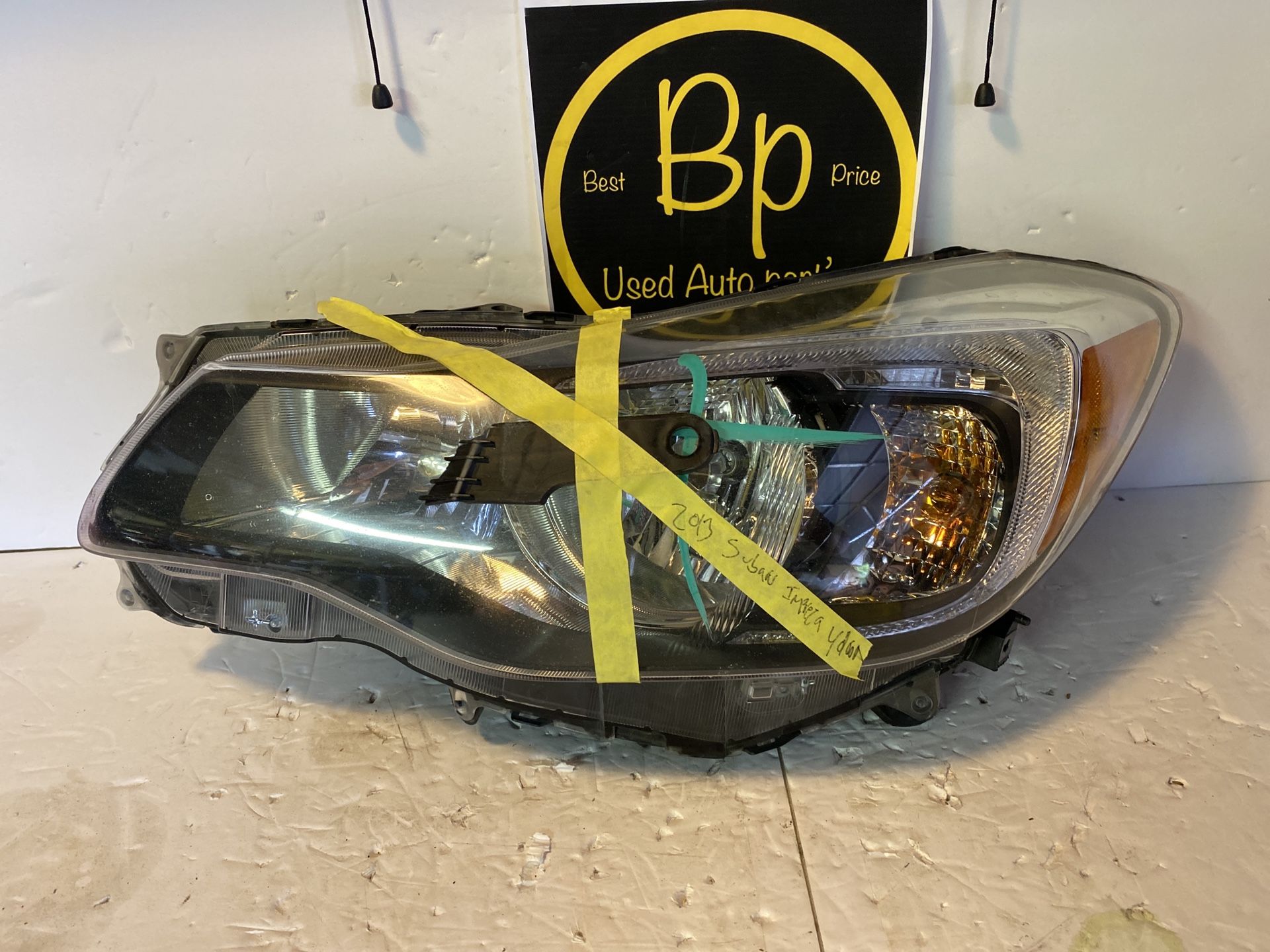 2012 2013 2014 2015 2016 Subaru Impreza Crosstrek Headlight Left LH Driver OEM