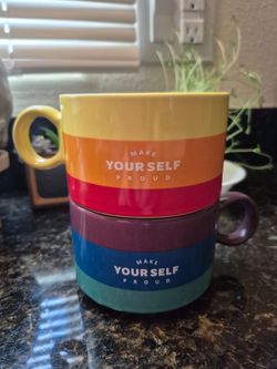 MINISO Rainbow Series Ceramic Mugs